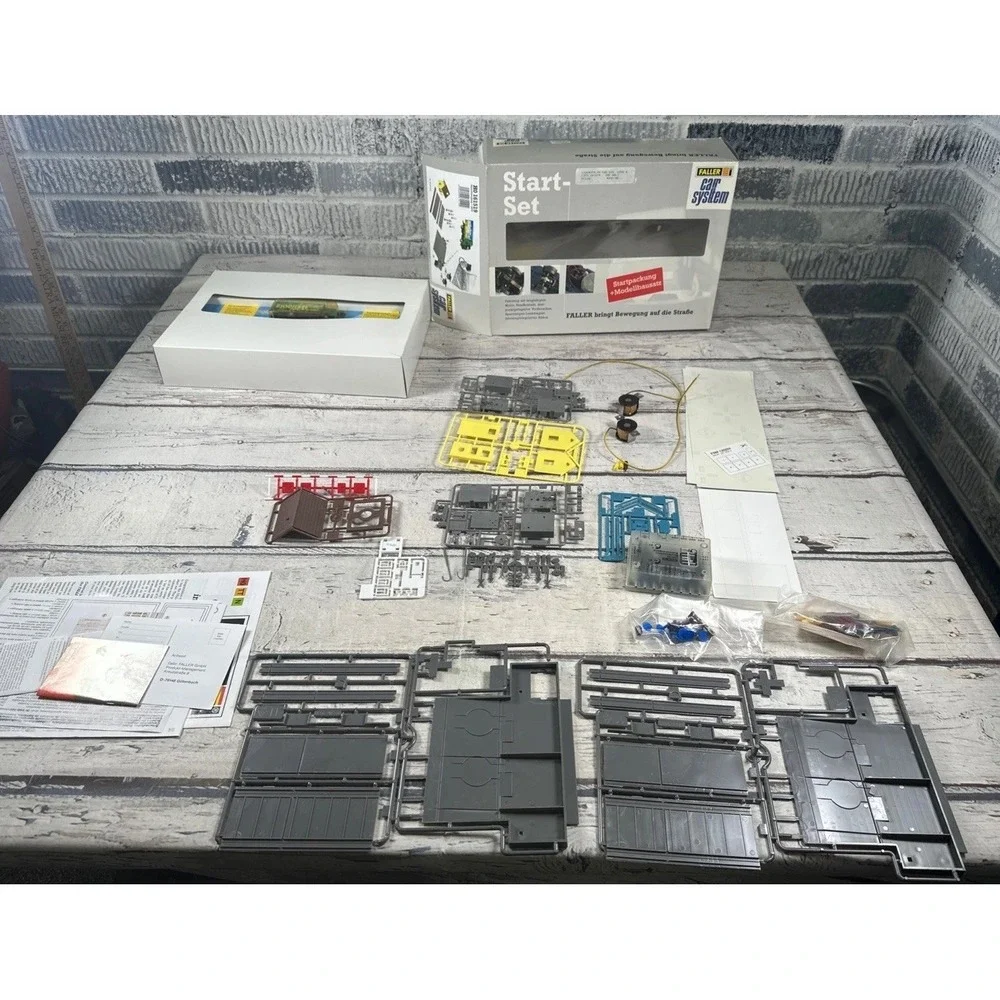 Faller Car System Start Set #161519 HO - Bahnubergang+LKW- New Old Stock OpenBox